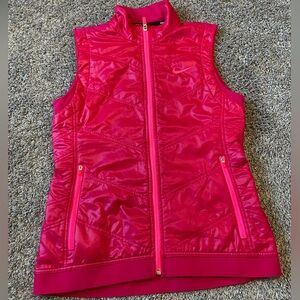 Nike golf hot pink vest wome medium